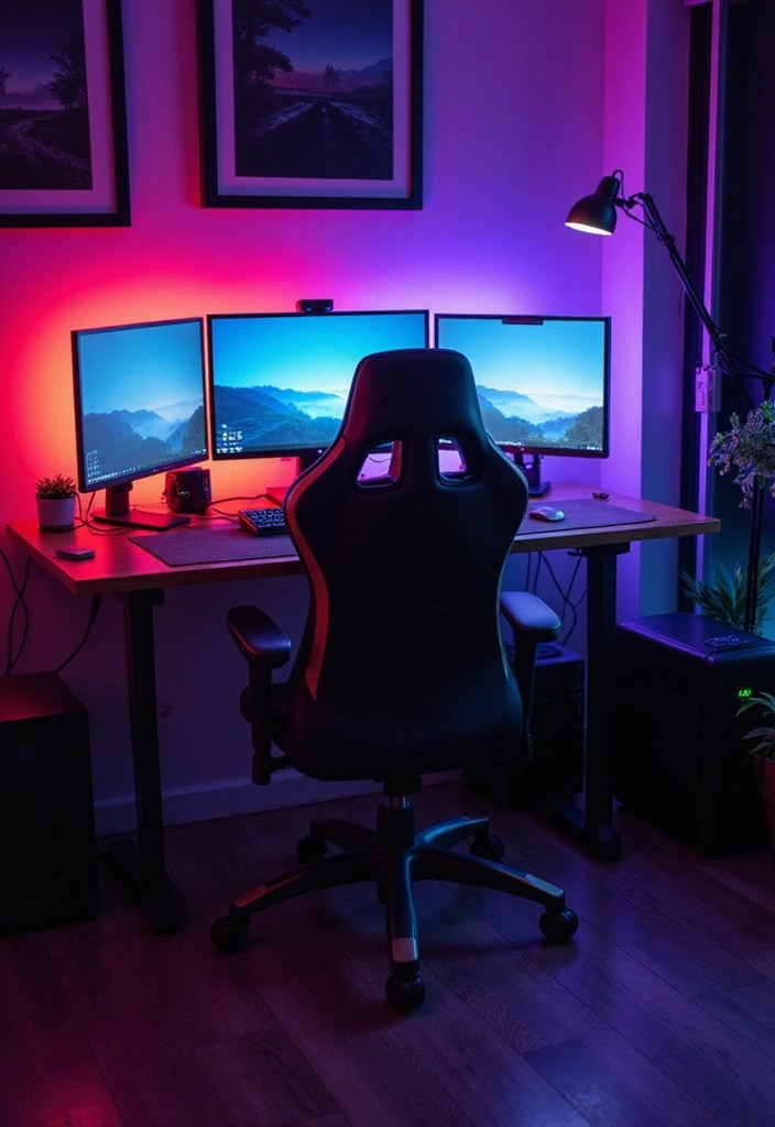 Level Up Your Home Office: Integrating Gaming Tech for Maximum Productivity! - 3. RGB Lighting: Set the Mood