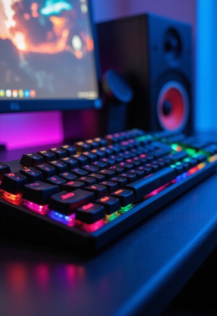 Level Up Your Home Office: Integrating Gaming Tech for Maximum Productivity! - 5. Customizable Mechanical Keyboards: Type with Style