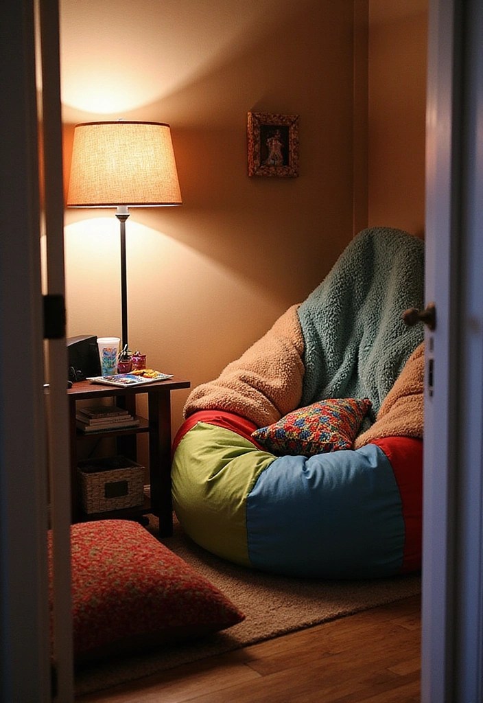 Spring into Gaming: 10 Essential Room Ideas That Transform Your Space! - 4. Cozy Gaming Nook: Create a Relaxing Corner