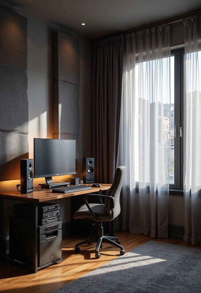 Spring into Gaming: 10 Essential Room Ideas That Transform Your Space! - 9. Soundproofing: Enhance Your Gaming Experience