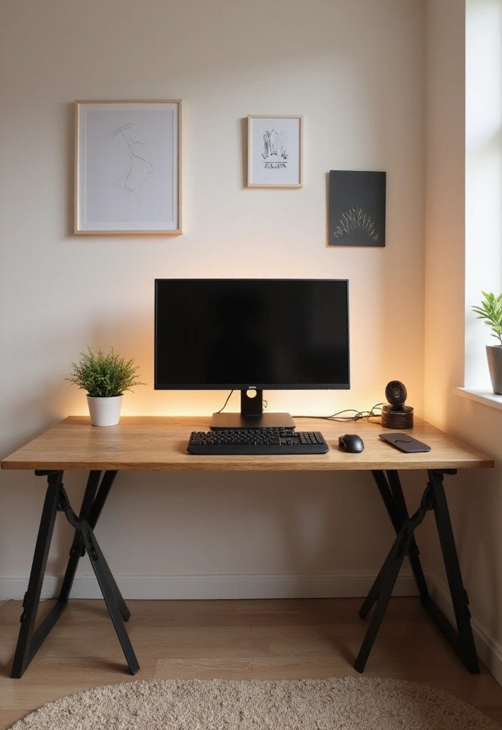 The Best Gaming Room Layouts for Every Type of Gamer! - 1. Minimalist Gamer Haven