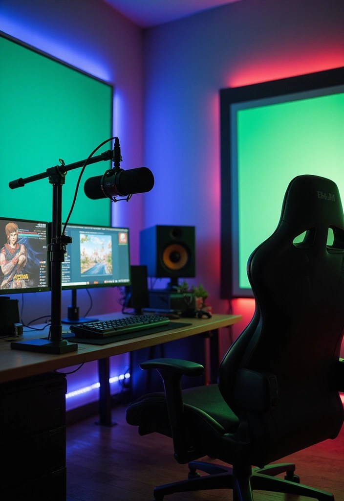 The Best Gaming Room Layouts for Every Type of Gamer! - 2. The Ultimate Streaming Setup