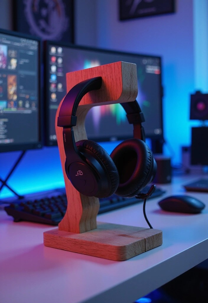 You’ve Got The Gaming Desk - What’s Going On It? - 13. Aesthetically Pleasing Headphone Stands: Elevate Your Gear