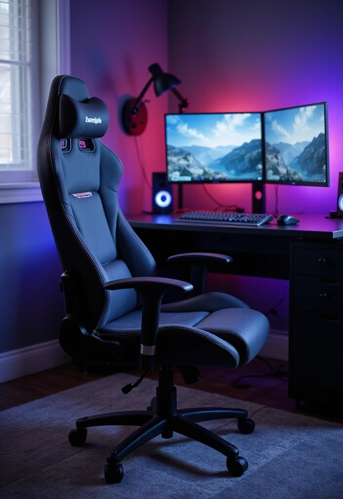 You’ve Got The Gaming Desk - What’s Going On It? - 3. Ergonomic Chairs: Comfort is Key