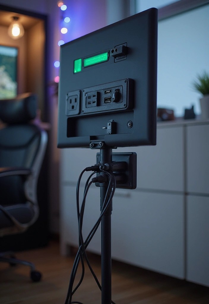 How to Create a Star Wars-Themed Gaming Room - 13. Create a Tech-Friendly Environment