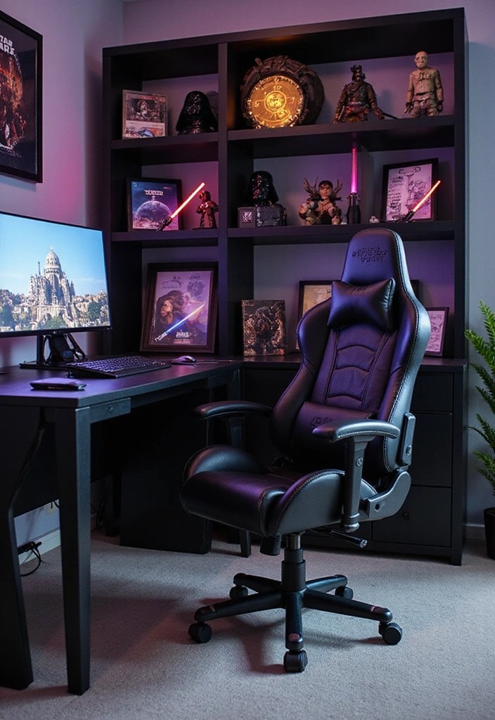 How to Create a Star Wars-Themed Gaming Room - 2. Invest in Themed Gaming Furniture