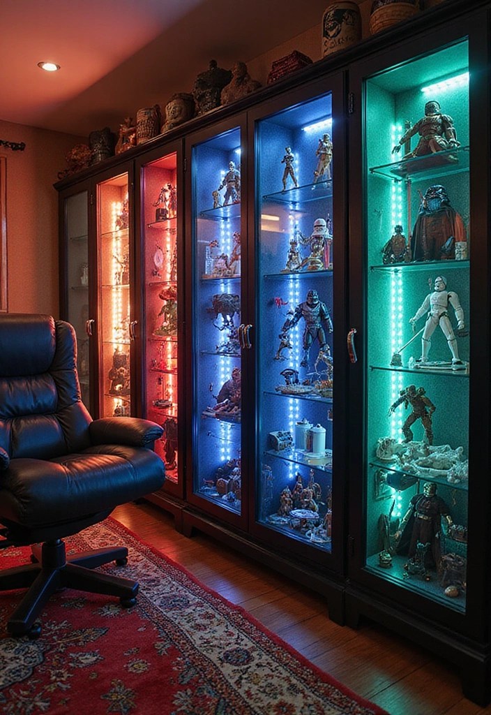 How to Create a Star Wars-Themed Gaming Room - 3. Showcase Collectibles and Memorabilia