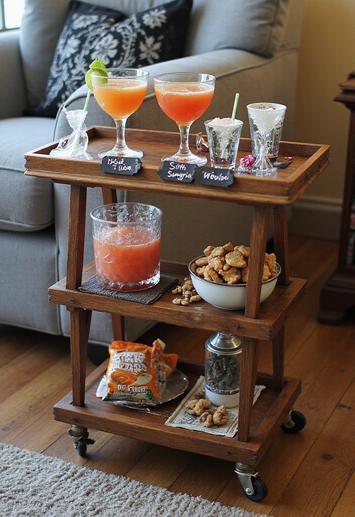 How to Create a Star Wars-Themed Gaming Room - 9. Add a Themed Mini Bar