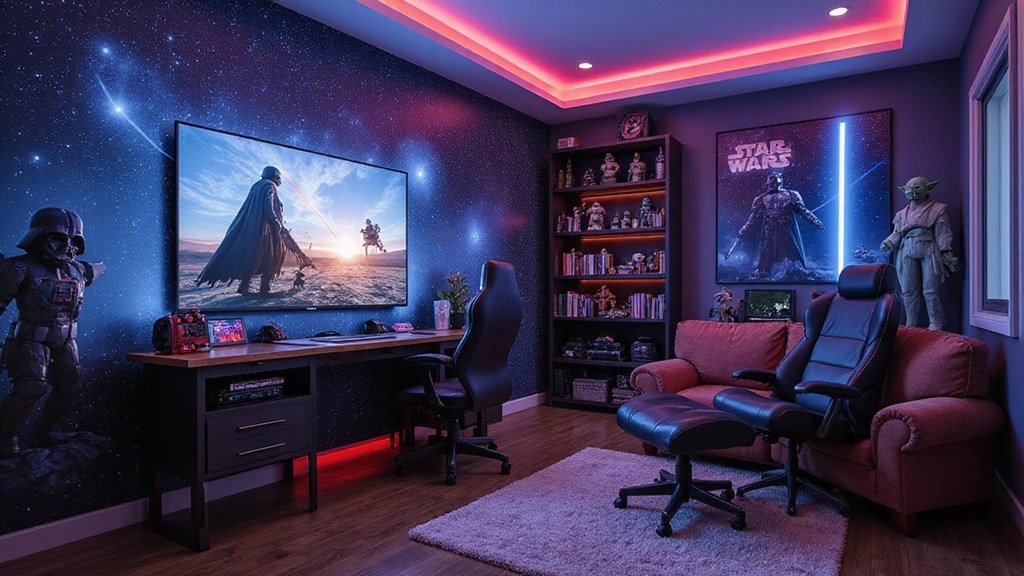 How to Create a Star Wars-Themed Gaming&nbsp;Room