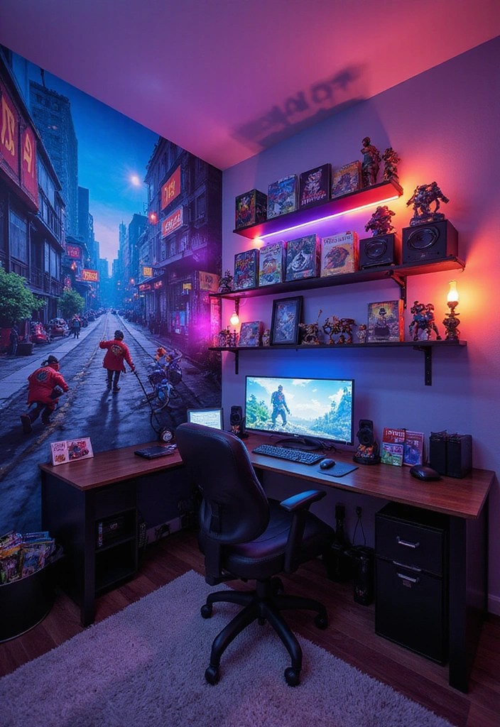Transform Your Game Room into a Streaming Studio - 2. Create an Eye-Catching Backdrop